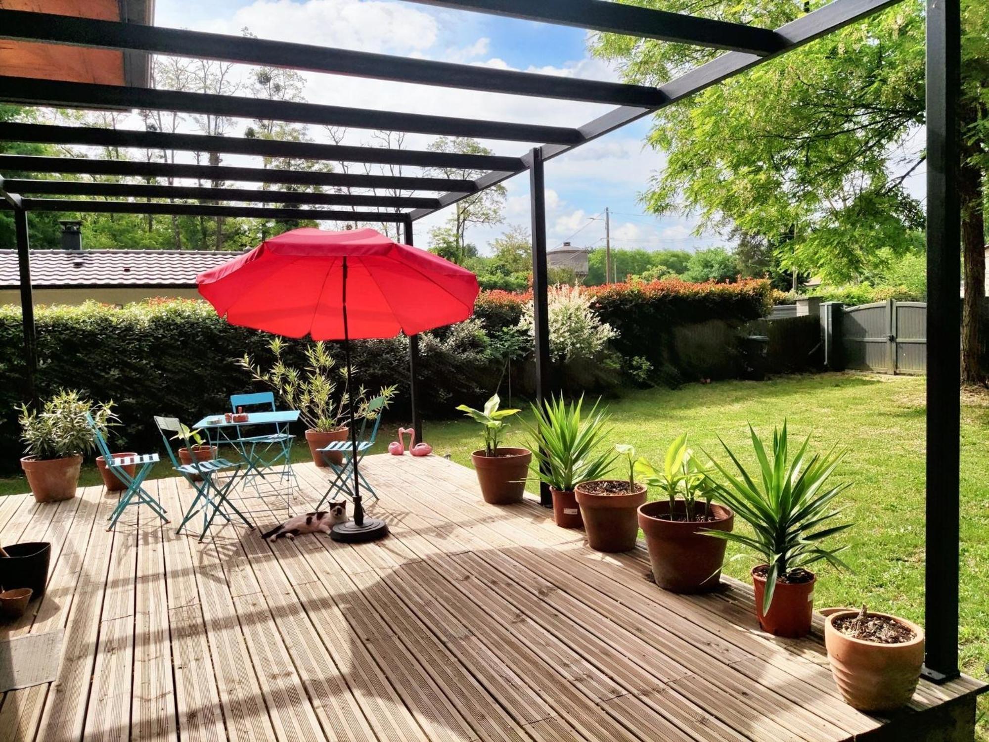 Maison Spacieuse A Saint Selve Avec Jardin Et Barbecue 125 M² Luaran gambar